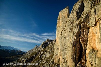Escalada deportiva en el Principado de Asturias