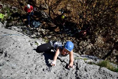 Curso de iniciación a la escalada deportiva